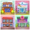 Coffee House and Donut Shop, Ice Cream Parlor