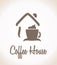 Coffee house icon