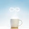 Coffee infinity symbol
