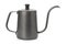 Coffee kettle isolated on white background. Tea kettle with handle.  Clipping path