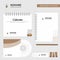 Coffee Logo, Calendar Template, CD Cover, Diary and USB Brand Stationary Package Design Vector Template