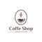 Coffee logo for Coffee Shop, Cafe, Coffeehouse, Coffeemaker logo design