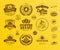 Coffee Logos Badges and Labels Element