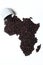 Coffee Map Africa and Cup