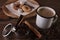 The coffee in Mexico is one of the most exquisite pleasures, nothing richer than a cappuccino in the morning, the cinnamon will