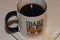 Coffee Mug with commercial Idaho Potato-family