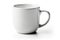 Coffee Mugs Plain white or black coffee mugs isolate on white background
