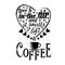 Coffee Quote. Love is in the air and it smells like coffee
