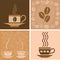 Coffee related illustration