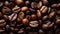 Coffee\\\'s Secret Garden: A Background of Roasted Bliss