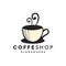 Coffee shop logo design,vector,illustration ready to use