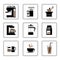 Coffee stuff icons