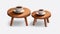 coffee tables furniture cutouts isolated on transparent background