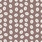 Coffee texture on brown background