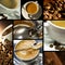 Coffee themed collage