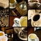 Coffee themed collage