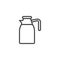 Coffee Thermos line icon