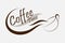 Coffee time logo vector design. creative of coffee logo.coffee s