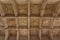 Coffered ceiling view