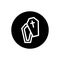 Coffin line icon, vector illustration