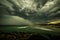 Coffs Harbour storm from Gallows