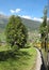 Cog-wheel train to Jungfraujoch in the Swiss Alps