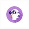 Cognitive deficits flat icon