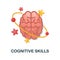 Cognitive Skills icon. 3d illustration from cognitive skills collection. Creative Cognitive Skills 3d icon for web