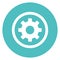 Cogs, customize Vector Icon which can easily modify or edit