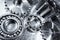 Cogs, gears, pinions and bearings