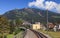 Cogwheel railway to Mt Rigi, Switzerland