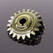 Cogwheel Submerged in Lubricant Oil Concept 3d Illustration