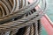 Coil of sling or wire rope