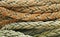 Coiled rope detail