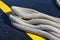 Coiled Rope on Ferry