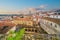 Coimbra city skyline, cityscape of Portu