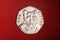 Coin dedicated to Beatrix Potter The tale of Peter rabit 50 pence