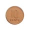 Coin Lithuania 10 cents