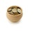 Coins in earthen bowl