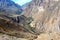 The Colca Canyon valley