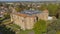 Colchester Castle Keep from the air