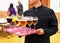 Cold beer and soft drinks, bartender, catering service