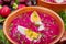 Cold beetroot soup