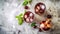 Cold cherry Moscow Mules AI generated image