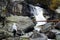 Cold Creek Waterfalls. Tatransky narodny park. Vysoke Tatry. Slovakia.