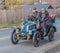 A cold day on the London-Brighton vintage Car Rally