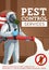 Cold fogging pest control method, vector poster