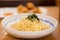 Cold noodles at restaurant.  Japan food concept