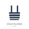 Cold Plunge icon. Trendy flat vector Cold Plunge icon on white b