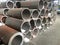 Cold rolled steel coil at storage area in steel industry plant